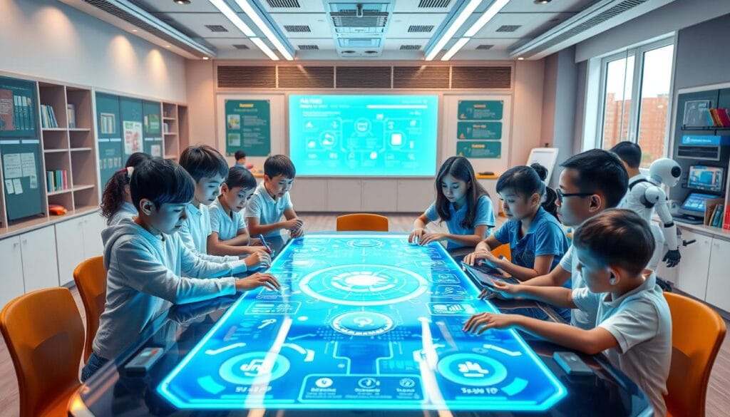 AI Collaboration in Smarter Classrooms